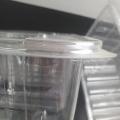 Transparent PET thermoforming container