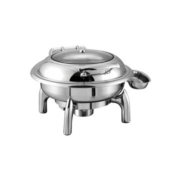 Party Hotel Stainless Steel Round Food Warmer