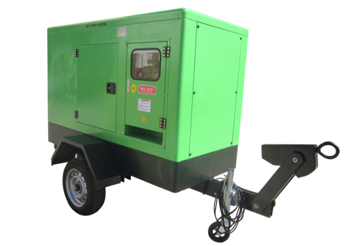 250kva trailer tipo CUMMINS Conjunto de gerador diesel