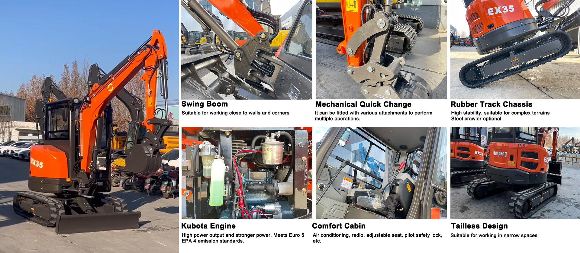 3.5 ton mini excavator detail 3.5 ton mini excavator detail