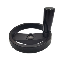 Machine handle Aluminium alloys Double spoke handwheel