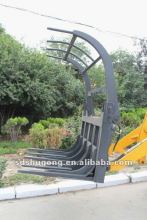 1.6 tons sugar cane grab hydraulic wheel loader