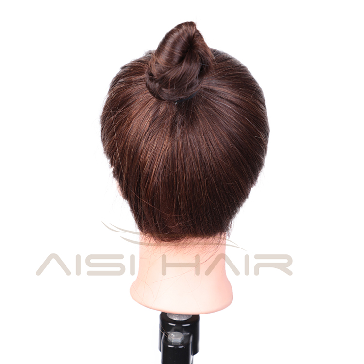 Aisi Hair Short Kinky Fluffy Synthetic Hair Bun Black Ponytail Afro Short Puff Curly Chignon Hair Extension For Black Women