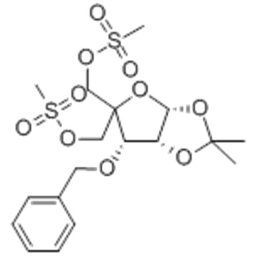 3-O- 벤질 4-C- (메탄 설 포닐 옥시 메틸) -5-O- 메탄 설 포닐 -1,2-O- 이소 프로필 리덴 -α- 리보 푸라 노스 CAS 293751-01-6