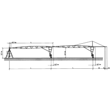 Instalação simples, com sprinkler de estrutura de aço simples de aço