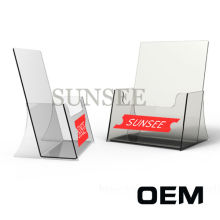 155x120x185mm transparent acrylic brochure holders DP1206001