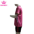 Camisola de futebol sublimada rosa