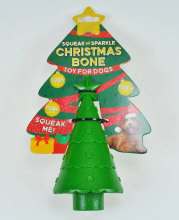 Christmas Dog Toys with Light TPR Pet Gifts