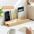 Multifunction Desktop Bamboo Storage Box Organizer