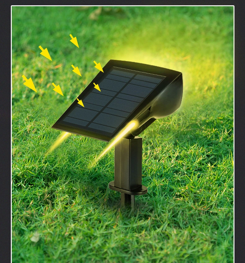 Waterproof Solar Lamp Outdoor Solar Floor Lamp for Garden