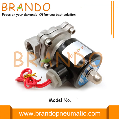 2S160-15 SUW-15 1/2&#39;&#39; NC zawór elektromagnetyczny ze stali nierdzewnej