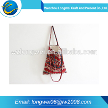 Hot sale recyclable fashion lady cotton shopping bag