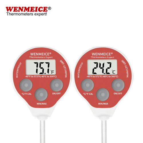 schnell ablesbares wasserdichtes Fleischthermometer digital genaues Sondenthermometer