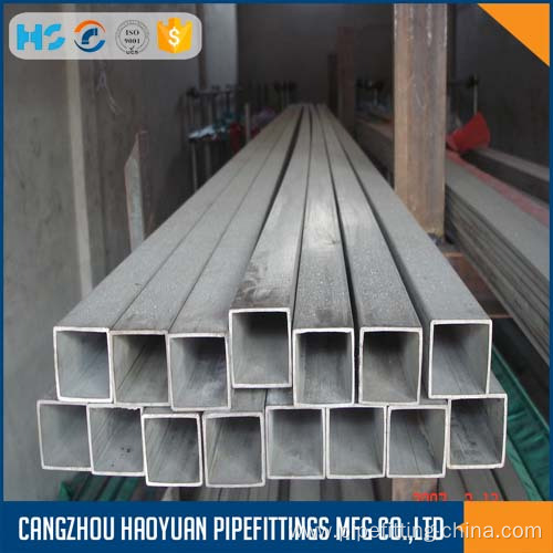 Galvanized Square Tube For Gas And Oil