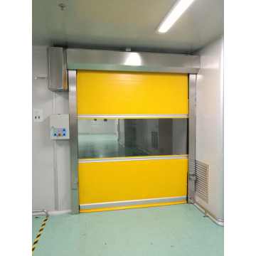 Porta de rolamento de alta velocidade interna industrial do PVC