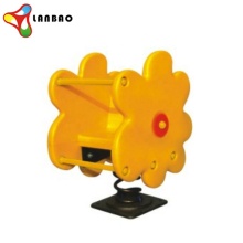 Spring Rider Outdoor Plastic Flower Kids Ride-On Rocking Horse Toy