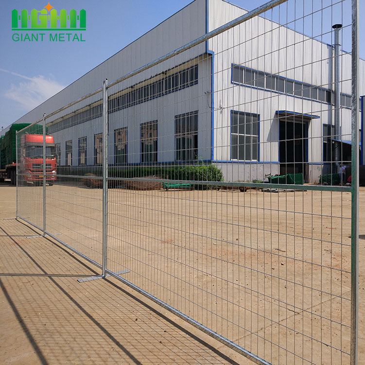 Canada Used Metal Temporary Fence Panels Hot Sale