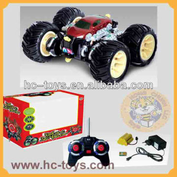 Novelty-7ch Rotating stunt car,rc light up stunt car,extreme rc stunt car