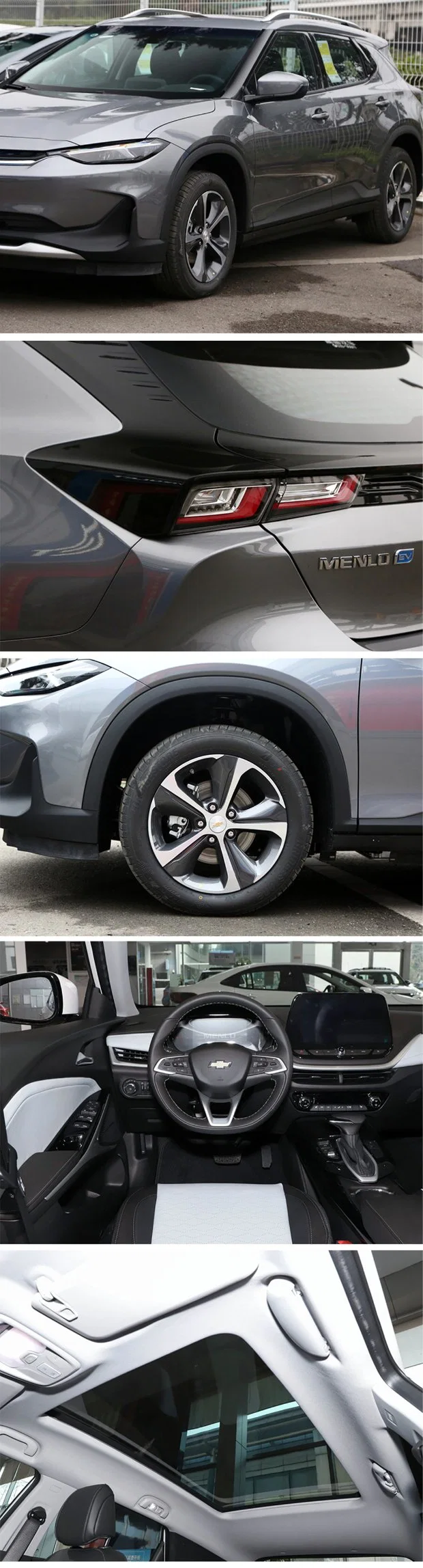 Ridever Electric Sedan Car for Chevrolet Menlo EV Car 410km Battery Range Left Hand Drive New Car 0km Electric Used Car