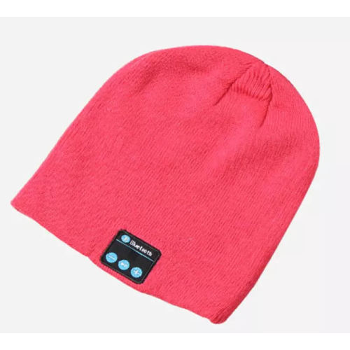 Winter smart bluetooth head with knitted hat