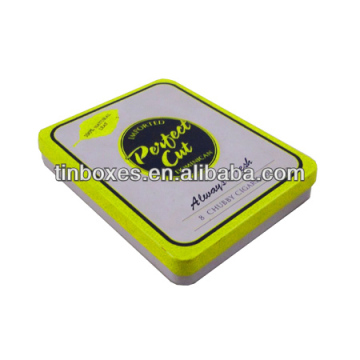 rectangular cigarette packaging tin boxes