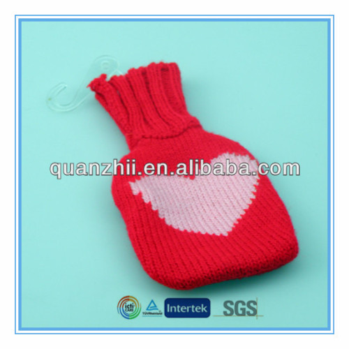 2014 new knitted hot water bottle covers