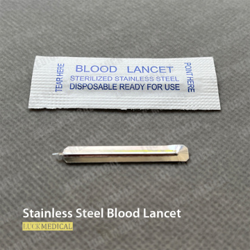 Stainless Steel Blood Lancet Diabetes And Endocrinology