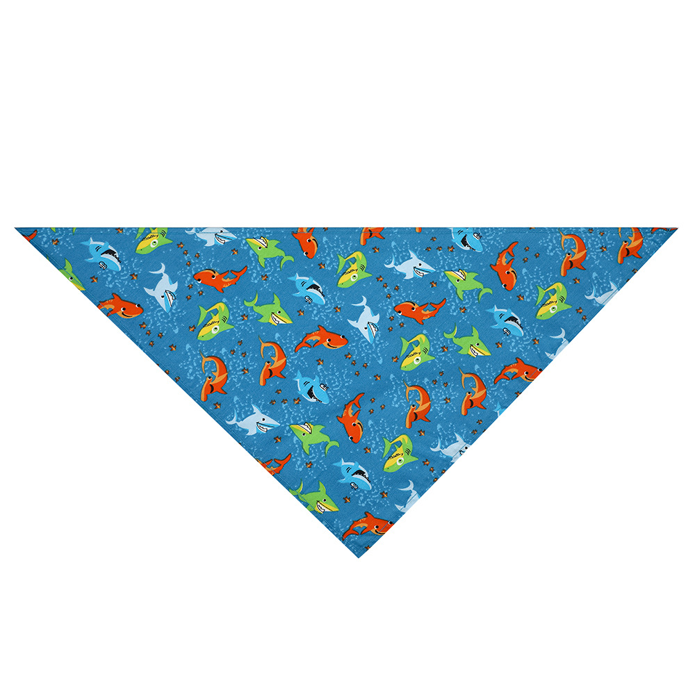 New Pet Triangle Scarf Summer Fruit Pattern Small Fresh Dog Saliva Towel Pet Scarf In Stock