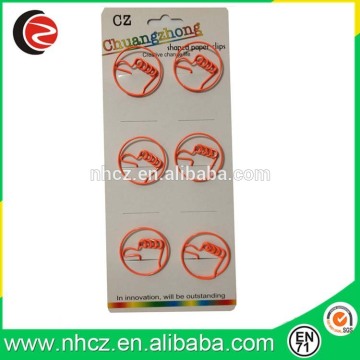 Hand Shaped Paper Clips-Designer Paper Clips