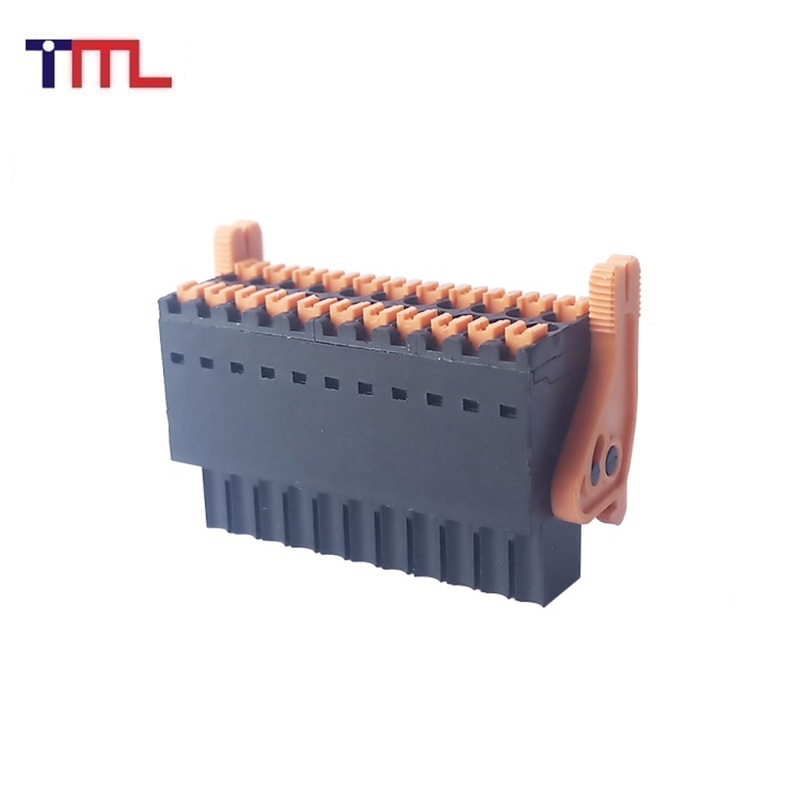 Conector bloc terminal compus gri