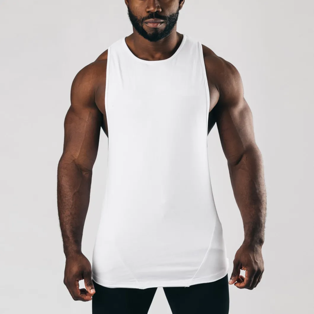 Wholesale Accentuate V-Shape Workout Mens Singlet