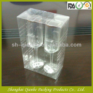 Clear plastic boxes wholesale/plastic boxes for packaging glasses