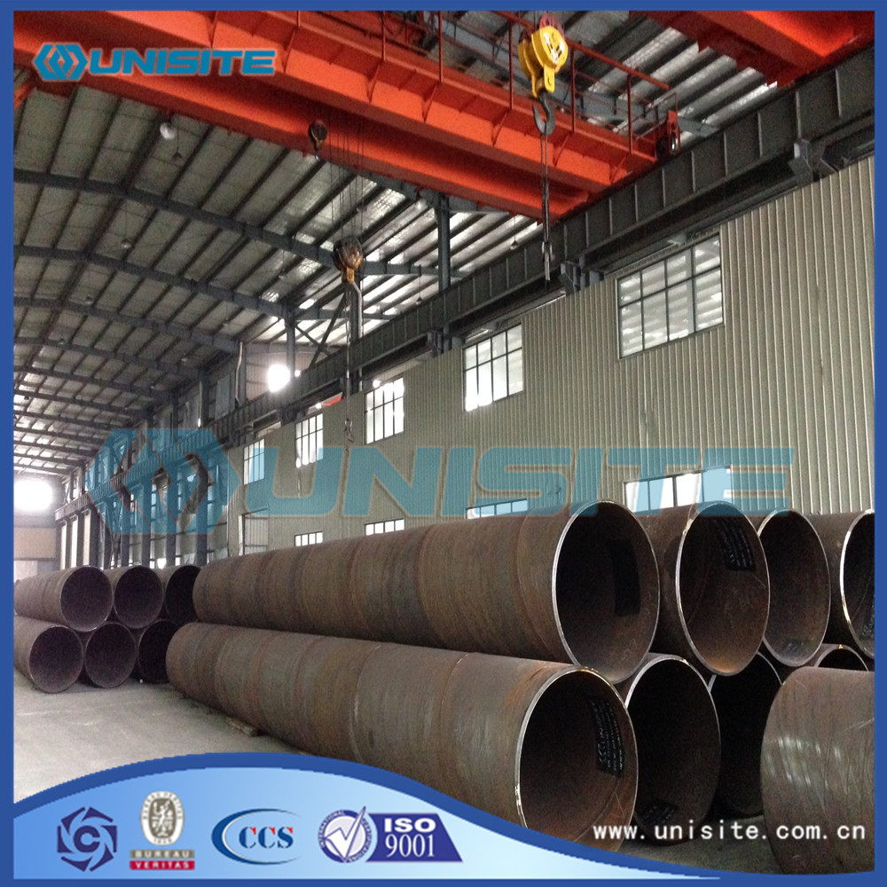 Customized piling steel pipes