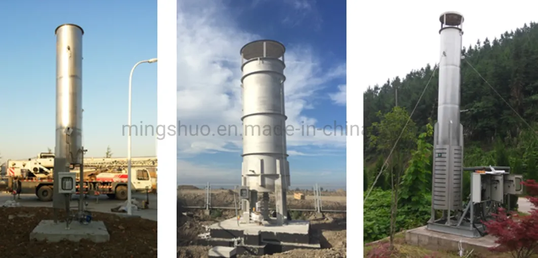 Waste Gas Burning Flare Torch for Sewage Treatment Plant