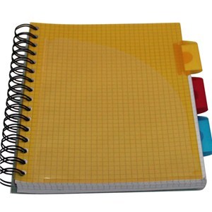 Color PP Spiral Book