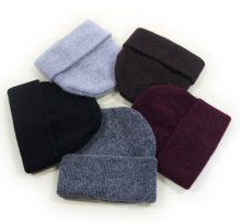 High quality rabbit wool beanie hat for Chirsmas Gift