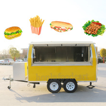 China-Made Round Concession Food Trailers & Food Carts Meeting U.S. Standards for Sale