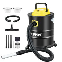 Specialized Ash Vacuum Cleaner for Cold Ash Removal from Stoves and Fireplaces