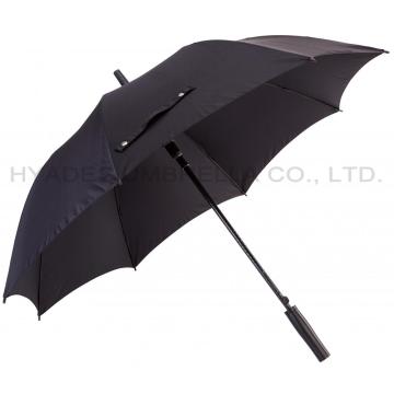 Parapluie droit homme grande taille ouvert