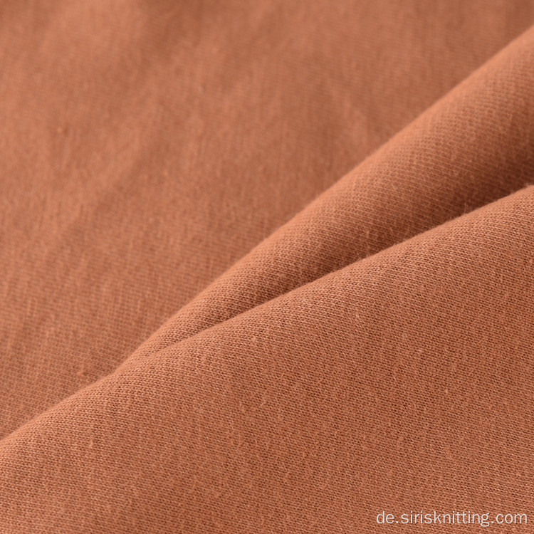 100% Bio-Baumwolle Jersey Plain Dyed Fabric