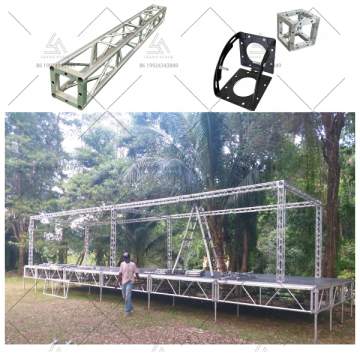 Aluminum Outdoor Truss System Bolt Truss Manufacturer for Event Displays