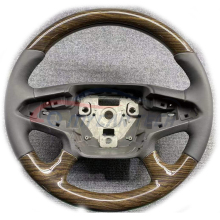 Carbon Fiber Alcantara Leather Steering Wheel with LED RPM for Buick