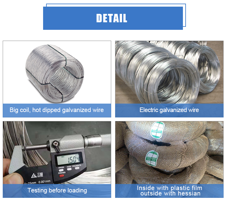 Gi Bending Wire Gi Binding Wire Swg 12 14 Galvanized Wire