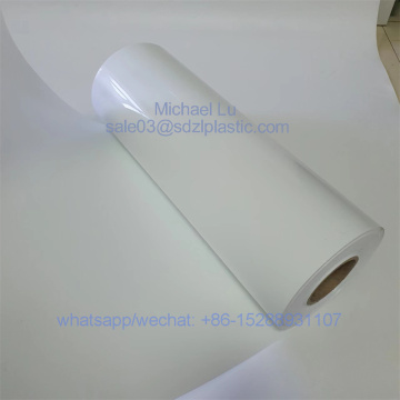 0.4mm white opaque hips sheet for cup lids