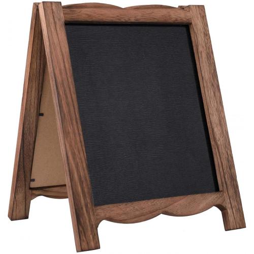 Wooden A-Frame Vintage Mini Blackboard Stand Signs