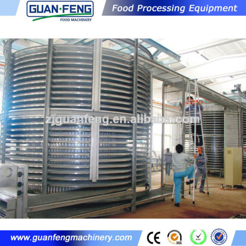 spiral conveyor freezer / iqf freezer/ spiral freezers