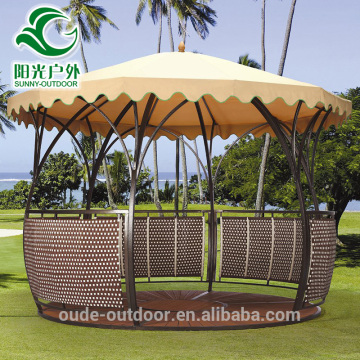 Wholesale outdoor rattan garden winds gazebo new style