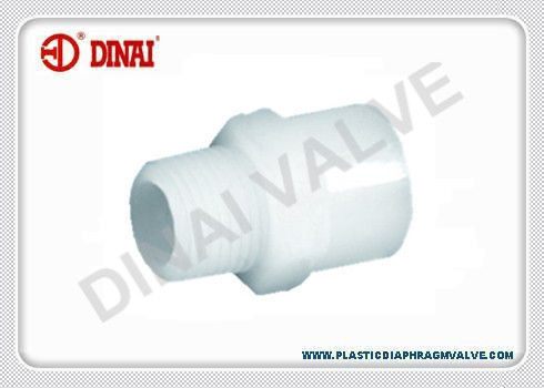 Pvdf Pipe Fitting Male Adaptorsocket Fusion 20mm-63mm, Pvdf Piping Pn16