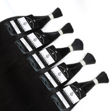 bulk hair extension natural light color unprocessed virgin indian 100% remy hair bulk 20 22 inch 100g afro kinky bulk human hair