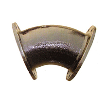 45 Deg Double Flanged Bend